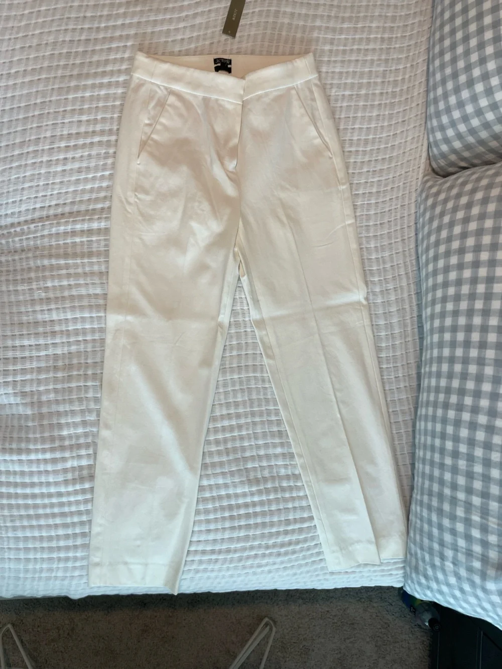 J Crew Kate Pant in White